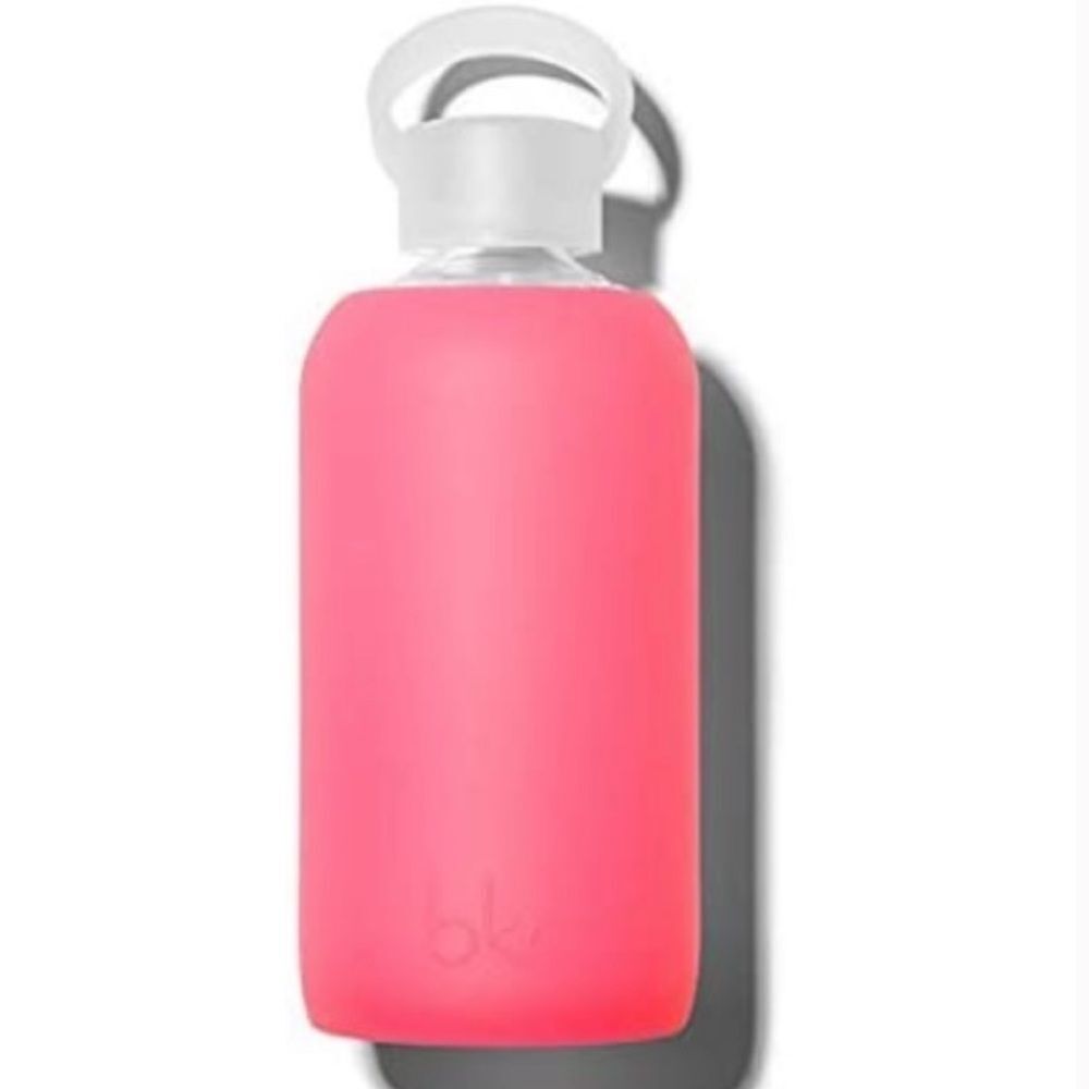 𝅺NEW bkr glass water bottle rosy​​